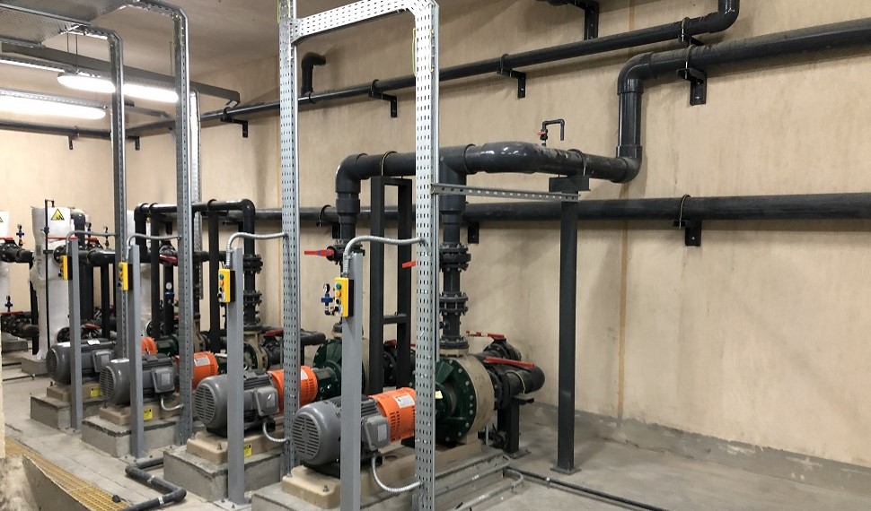 The Onshore Produced Water Treatment System